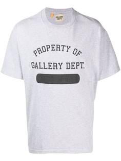 GALLERY DEPT. футболка с логотипом
