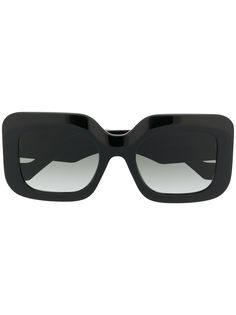 LOEWE солнцезащитные очки в массивной квадратной оправе