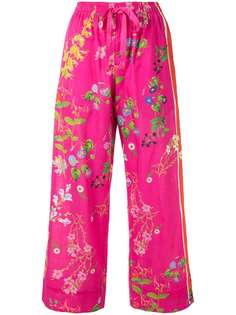 Cynthia Rowley пижамные брюки с цветочным принтом