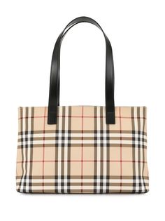 Burberry Pre-Owned сумка в клетку Classic Check