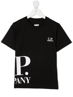C.P. Company Kids футболка оверсайз с логотипом