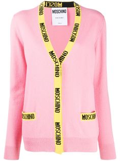 Moschino кардиган с логотипом