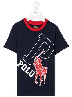 Ralph Lauren Kids футболка с логотипом