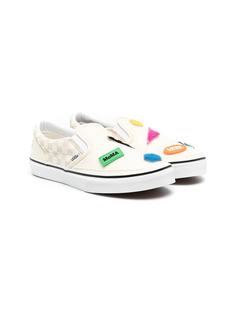 Vans Kids кроссовки со вставками