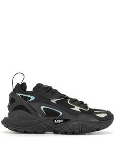 AAPE BY *A BATHING APE® массивные кроссовки со вставками