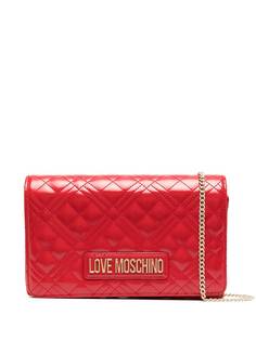 Love Moschino стеганая сумка через плечо