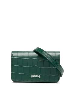 Juun.J поясная сумка с тиснением под кожу крокодила