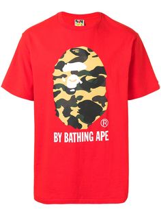 A BATHING APE® футболка 1st Camo с логотипом