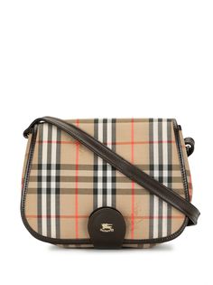 Burberry Pre-Owned сумка через плечо в клетку Nova Check