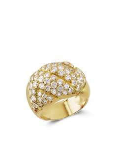 Van Cleef & Arpels Pre-Owned кольцо Present Day 1961-го года из желтого золота с бриллиантами