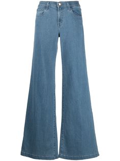 J Brand расклешенные джинсы средней посадки