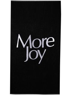 More Joy полотенце с принтом More Joy
