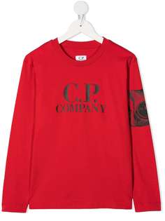 C.P. Company Kids футболка с логотипом