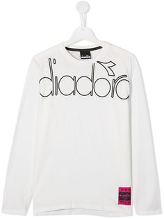 Diadora Junior футболка с длинными рукавами и логотипом