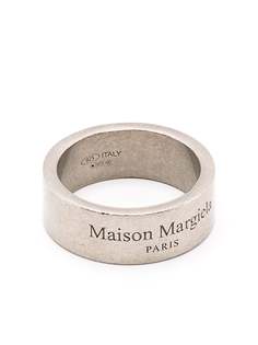 Maison Margiela кольцо с гравировкой и эффектом потертости