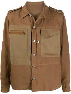 Sease куртка-рубашка в стиле милитари