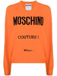 Moschino джемпер с логотипом