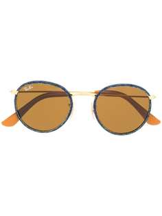 Ray-Ban солнцезащитные очки в джинсовой оправе