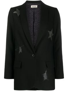 Zadig&Voltaire пиджак Viva с заклепками