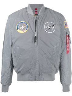 Alpha Industries бомбер MA-1 Nasa Reflective