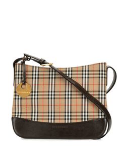 Burberry Pre-Owned сумка на плечо в клетку Nova Check