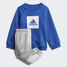 Флисовый комплект: джемпер и брюки 3-Stripes adidas Sportswear