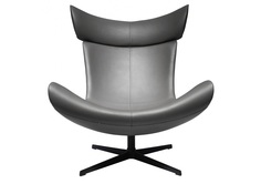 Кресло imola (bradexhome) серый 90x105x90 см.