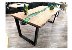 Обеденный стол (woodzpro) бежевый 90.0x75.0x170.0 см.