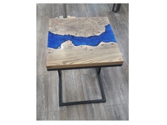 Придиванный журнальный стол (woodzpro) коричневый 50.0x69.0x50.0 см.
