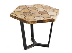 Журнальный стол (woodzpro) коричневый 60.0x45.0 см.