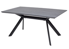Стол marco (bradexhome) серый 160x76x90 см.