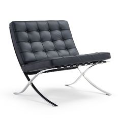 Кресло barcelona (bradexhome) черный 75x82x83 см.