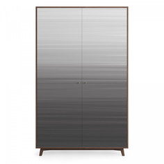 Шкаф (the idea) серый 139x225x60 см.