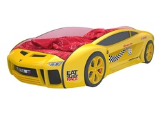 Кровать-машина карлсон ламба next (без доп.опций) (magic cars) желтый 105x49x174 см.