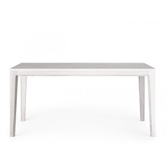 Обеденный стол mavis (the idea) белый 160x75x80 см.