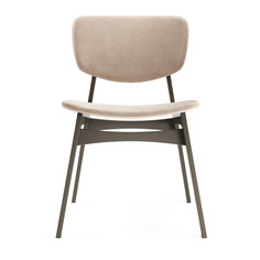 Мягкий стул sid (the idea) бежевый 52x82x47 см.