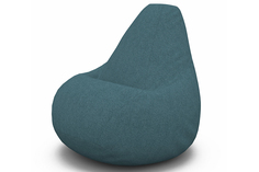 Кресло-мешок cooper (van poof) зеленый 85x120x85 см.