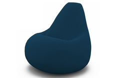 Кресло-мешок tori (van poof) синий 85x120x85 см.
