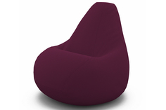 Кресло-мешок tori (van poof) красный 85x120x85 см.