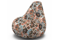 Кресло-мешок esmin (van poof) коричневый 85x120x85 см.