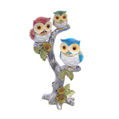 Статуэтка owls (royal classics) мультиколор 10x24x15 см.