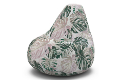Кресло-мешок jungle (van poof) зеленый 90x135x90 см.