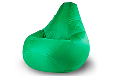 Кресло-мешок oxford (van poof) зеленый 85x120x85 см.