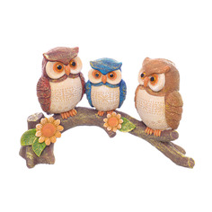 Статуэтка owls (royal classics) мультиколор 28x14x11 см.