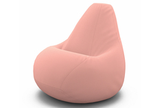 Кресло-мешок tori (van poof) розовый 90x135x90 см.