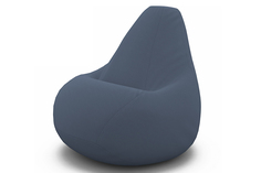 Кресло-мешок tori (van poof) синий 90x135x90 см.