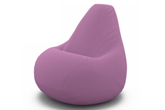 Кресло-мешок tori (van poof) фиолетовый 90x135x90 см.