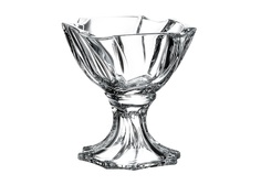 Салатник на ножке crystalite bohemia neptune (crystalite bohemia) прозрачный 19 см.