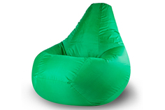 Кресло-мешок oxford (van poof) зеленый 90x135x90 см.