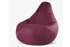 Кресло-мешок oxford (van poof) красный 90x135x90 см.